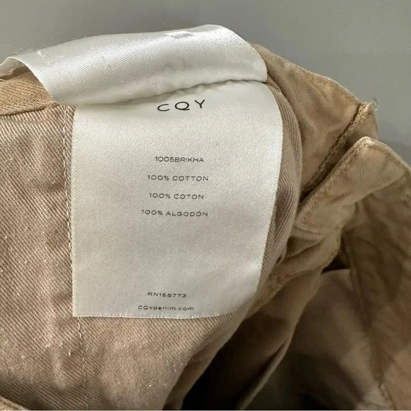 CQY Miller Khaki Pant Military Inspired Trouser Jeans Size 25 - Picture 6 of 8